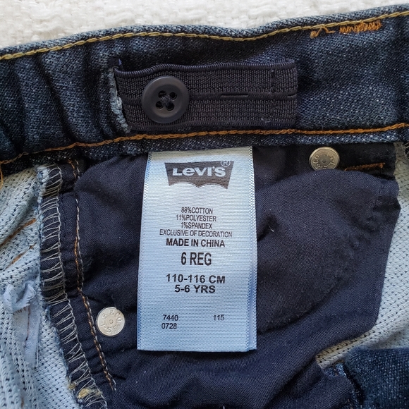 Levi's 511 Knit Jean, Boys, Size 6 Reg - Picture 8 of 8